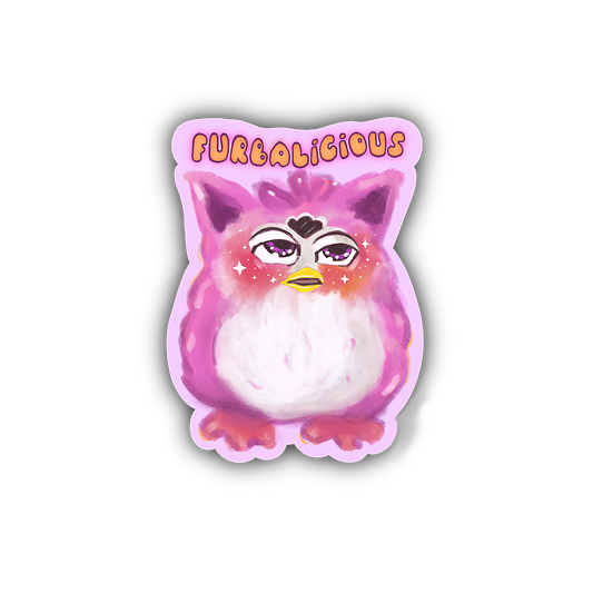 Furbalicious Sticker
