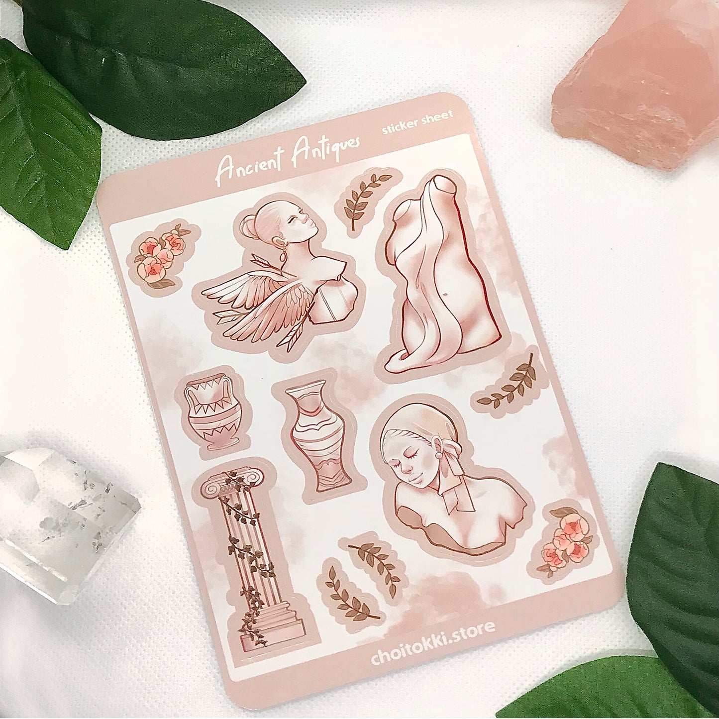 Ancient Antiques Sticker Sheet