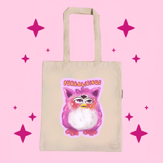 “Furbalicious” Tote Bag