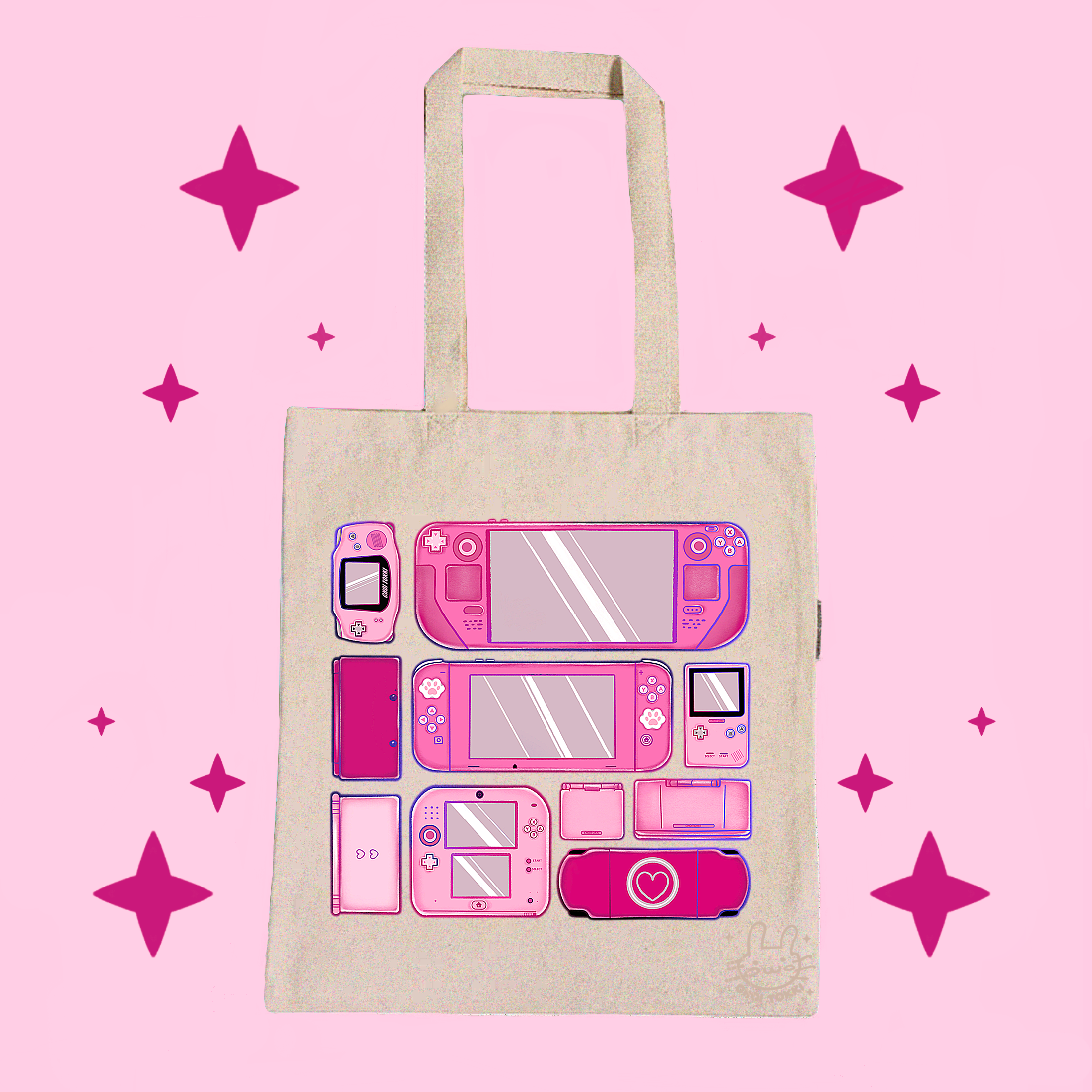 Gamer Handheld Tote Bag – Choi Tokki