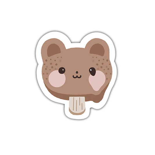 Ice Cream Bear Sticker