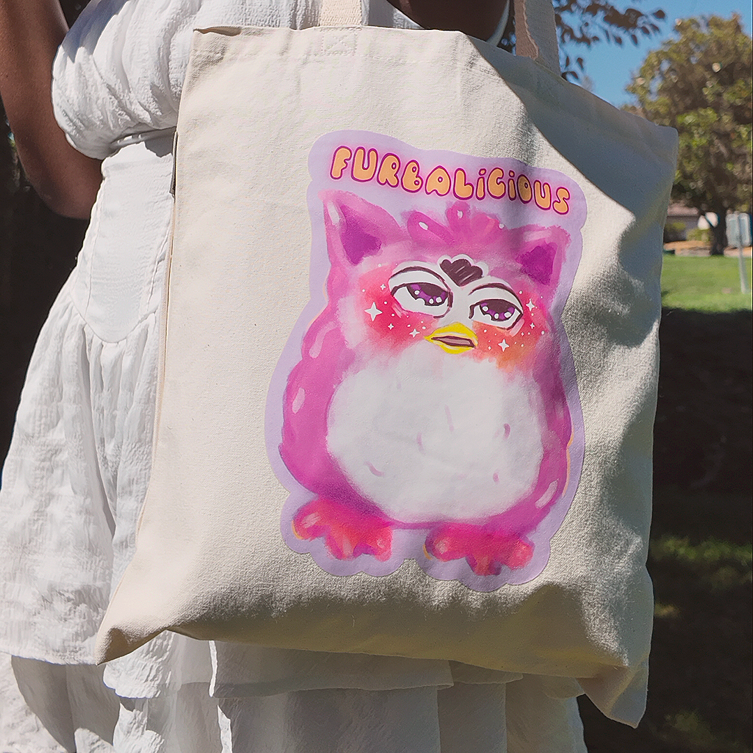 “Furbalicious” Tote Bag