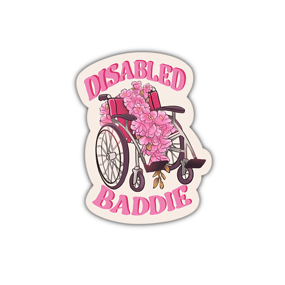 Disabled Baddie Sticker
