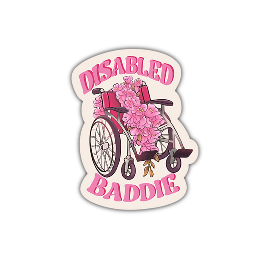 Disabled Baddie Sticker