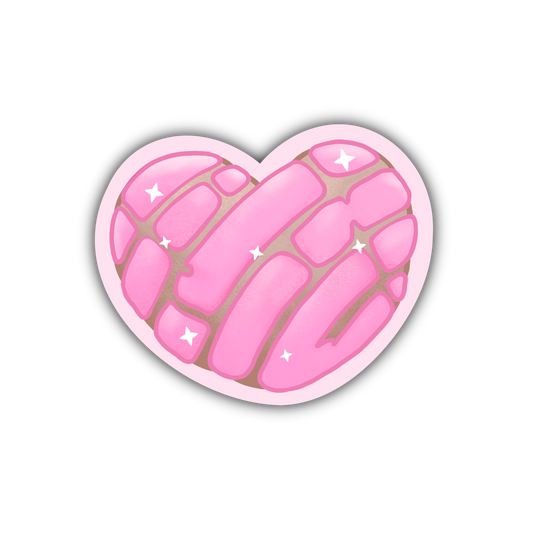 Concha Heart Sticker