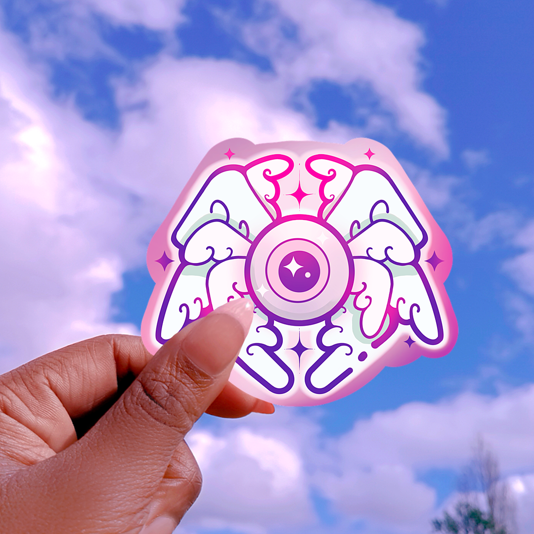 Biblically Accurate Angel Sticker