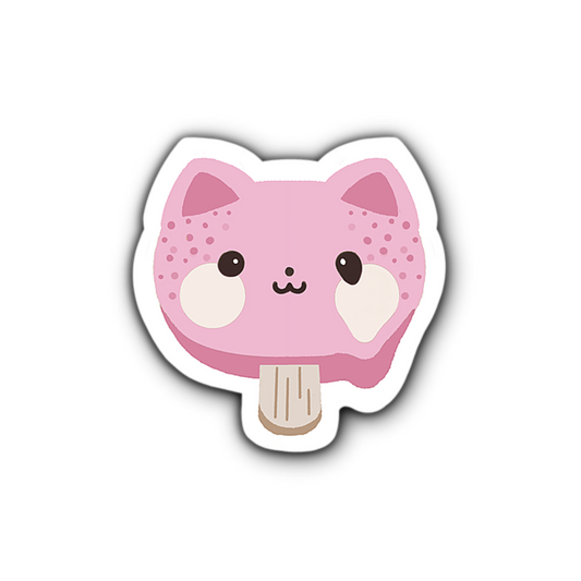 Ice Cream Kitty Sticker