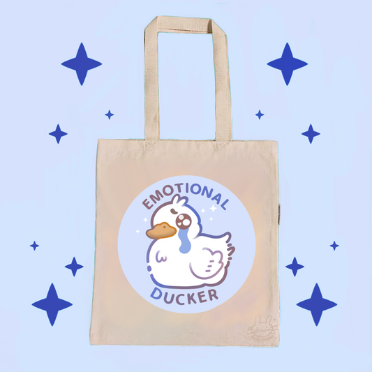 “Emotional Ducker” Tote Bag