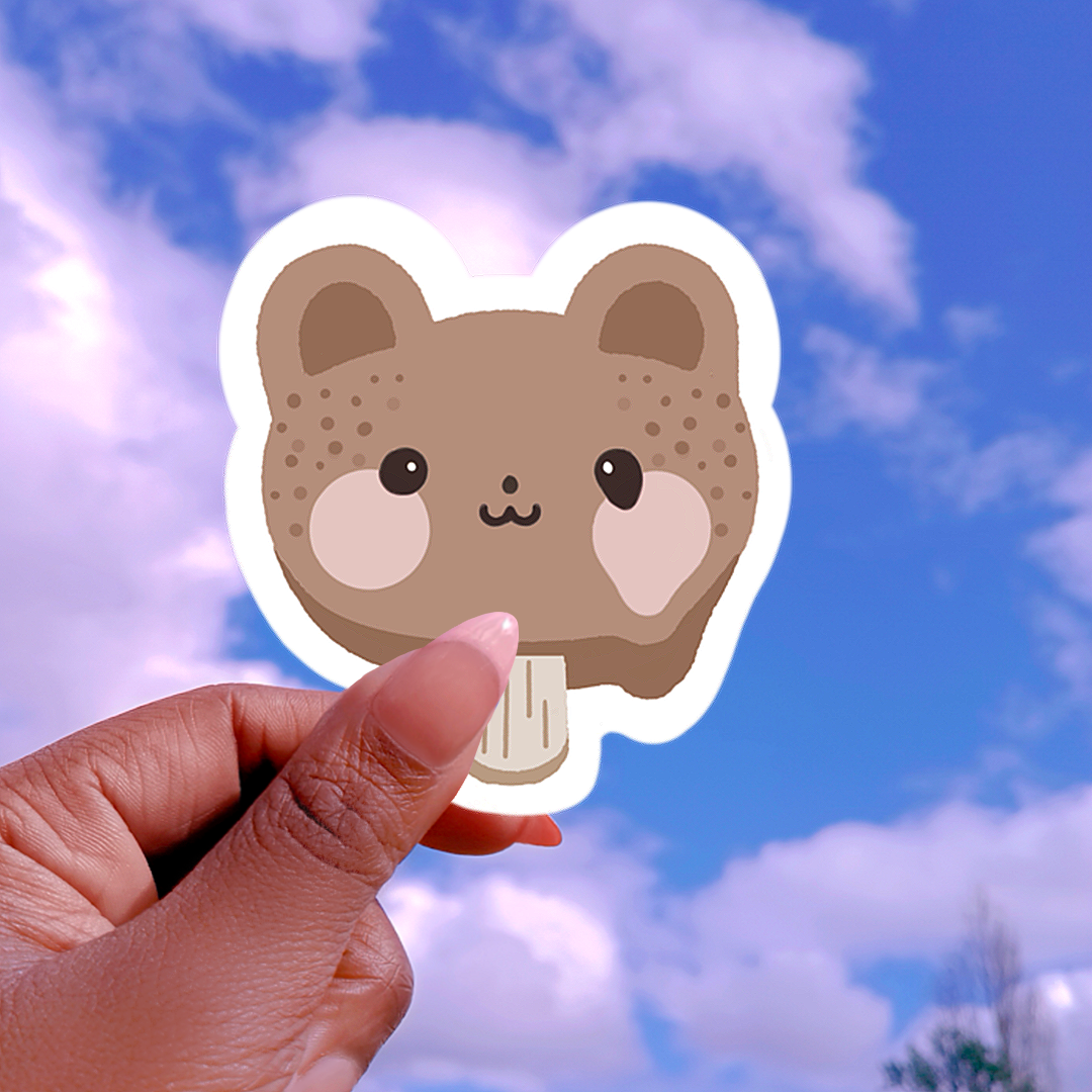 Ice Cream Bear Sticker