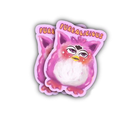 Furbalicious Sticker