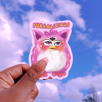 Furbalicious Sticker