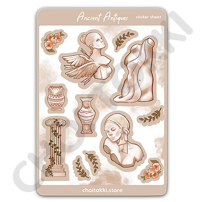 Ancient Antiques Sticker Sheet