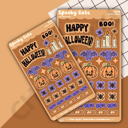 Spooky Cute Sticker Sheet