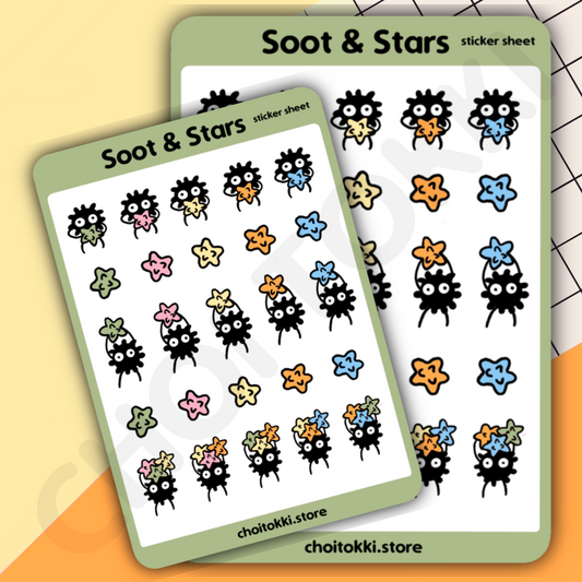 Soot & Stars Sticker Sheet