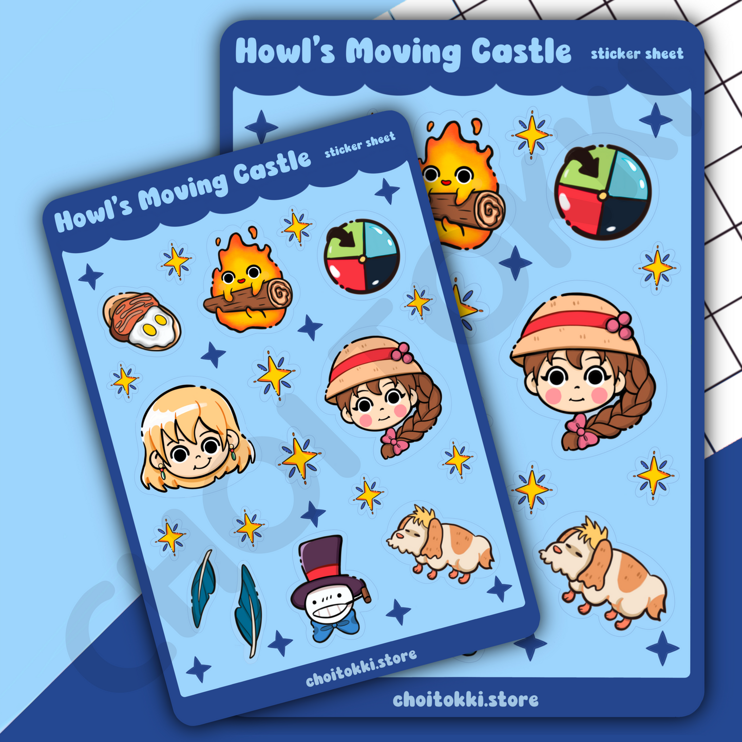 Howl’s Moving Castle Sticker Sheet