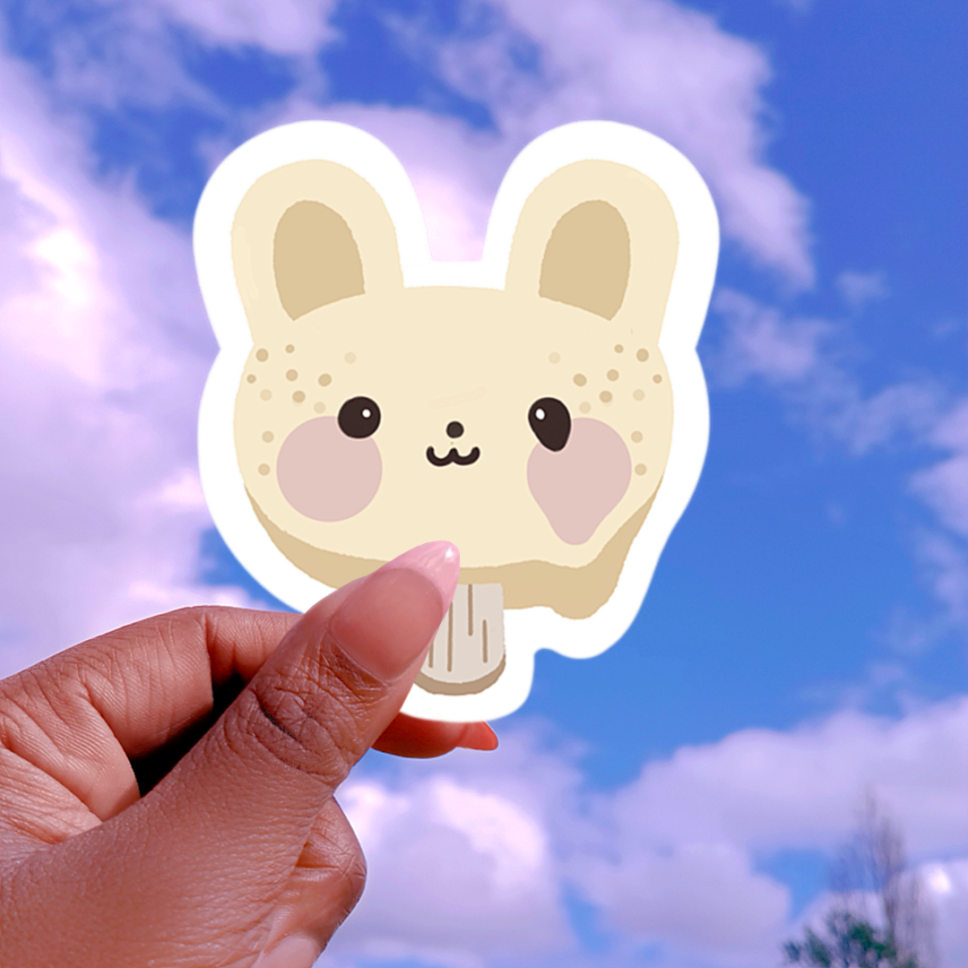 Ice Cream Bunny Sticker