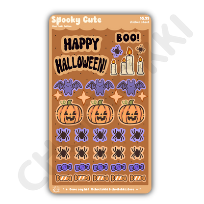 Spooky Cute Sticker Sheet