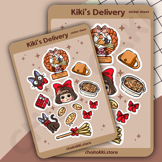 Kiki’s Delivery Sticker Sheet