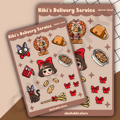 Kiki’s Delivery Sticker Sheet