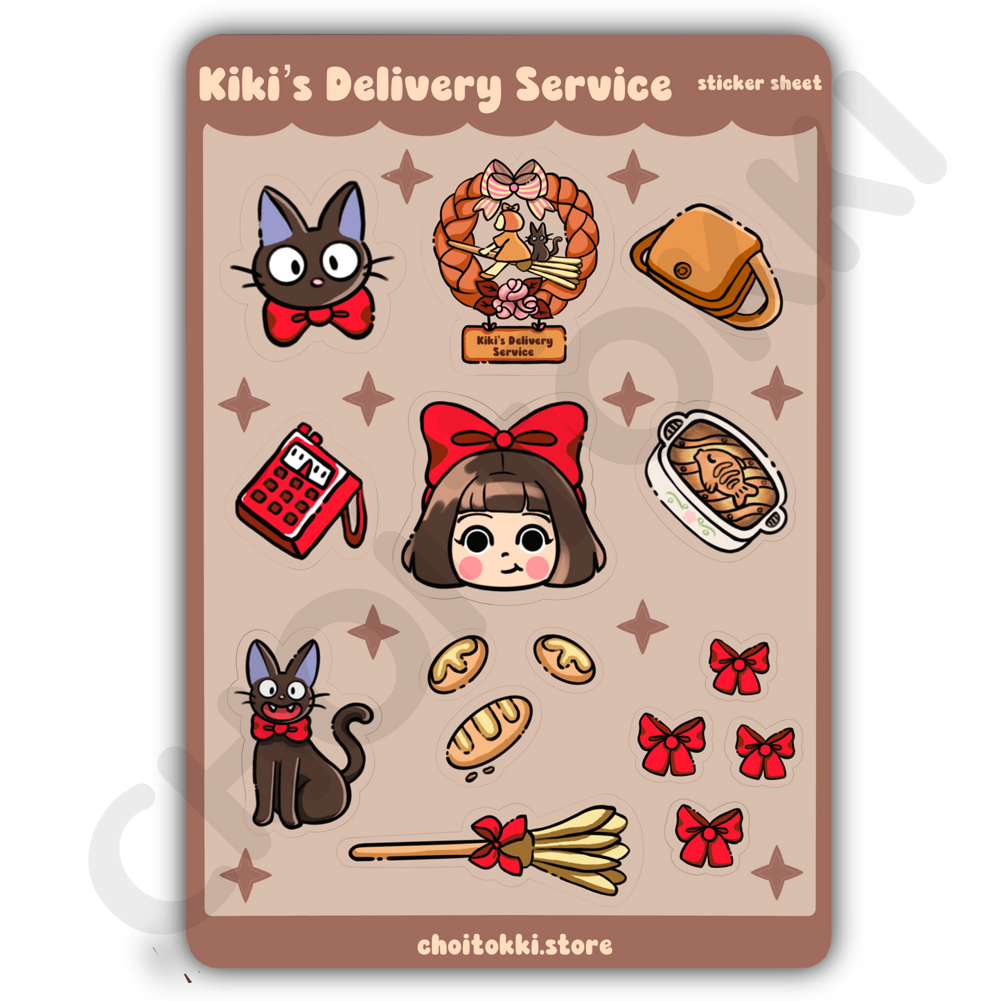 Kiki’s Delivery Sticker Sheet