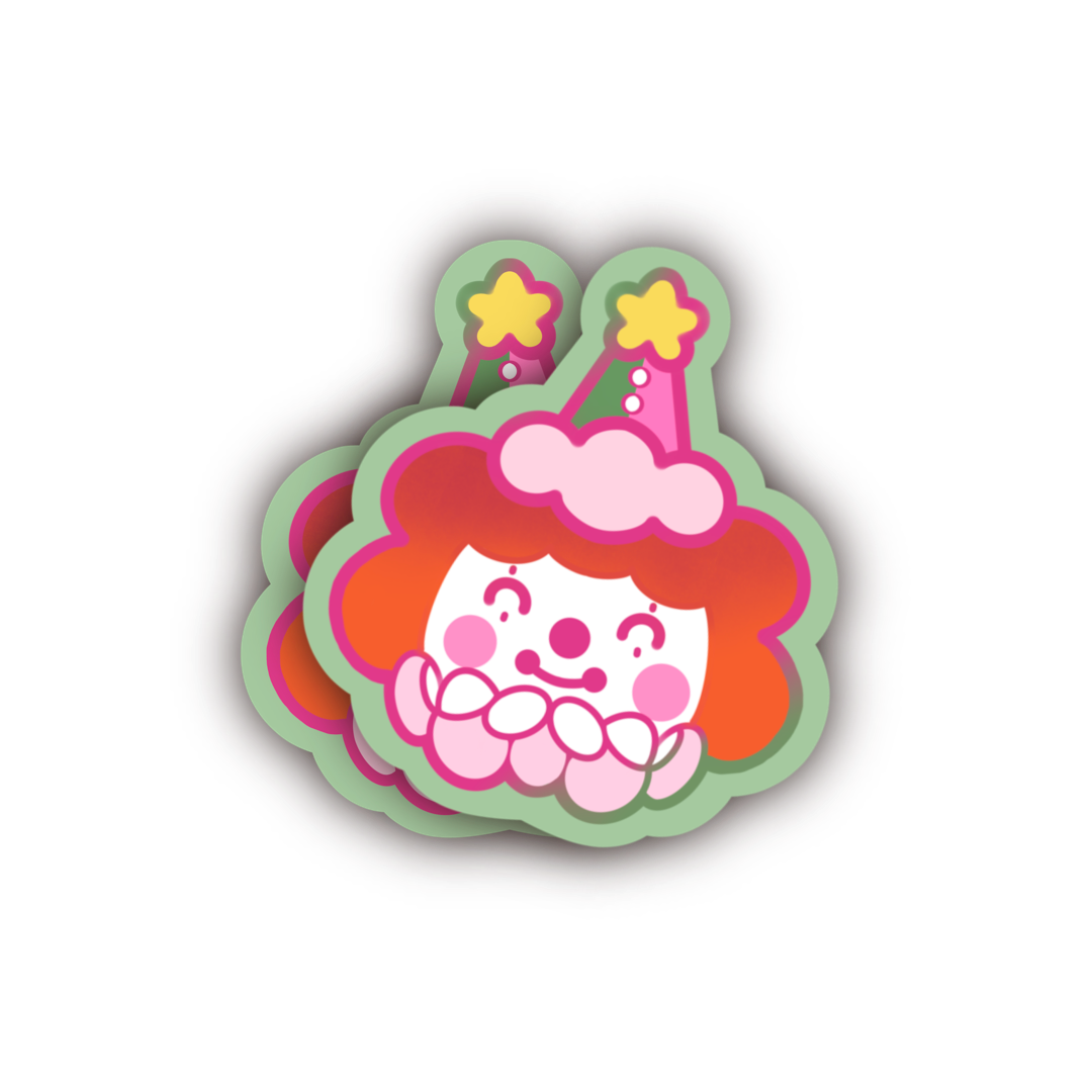 Jolly The Clown Sticker