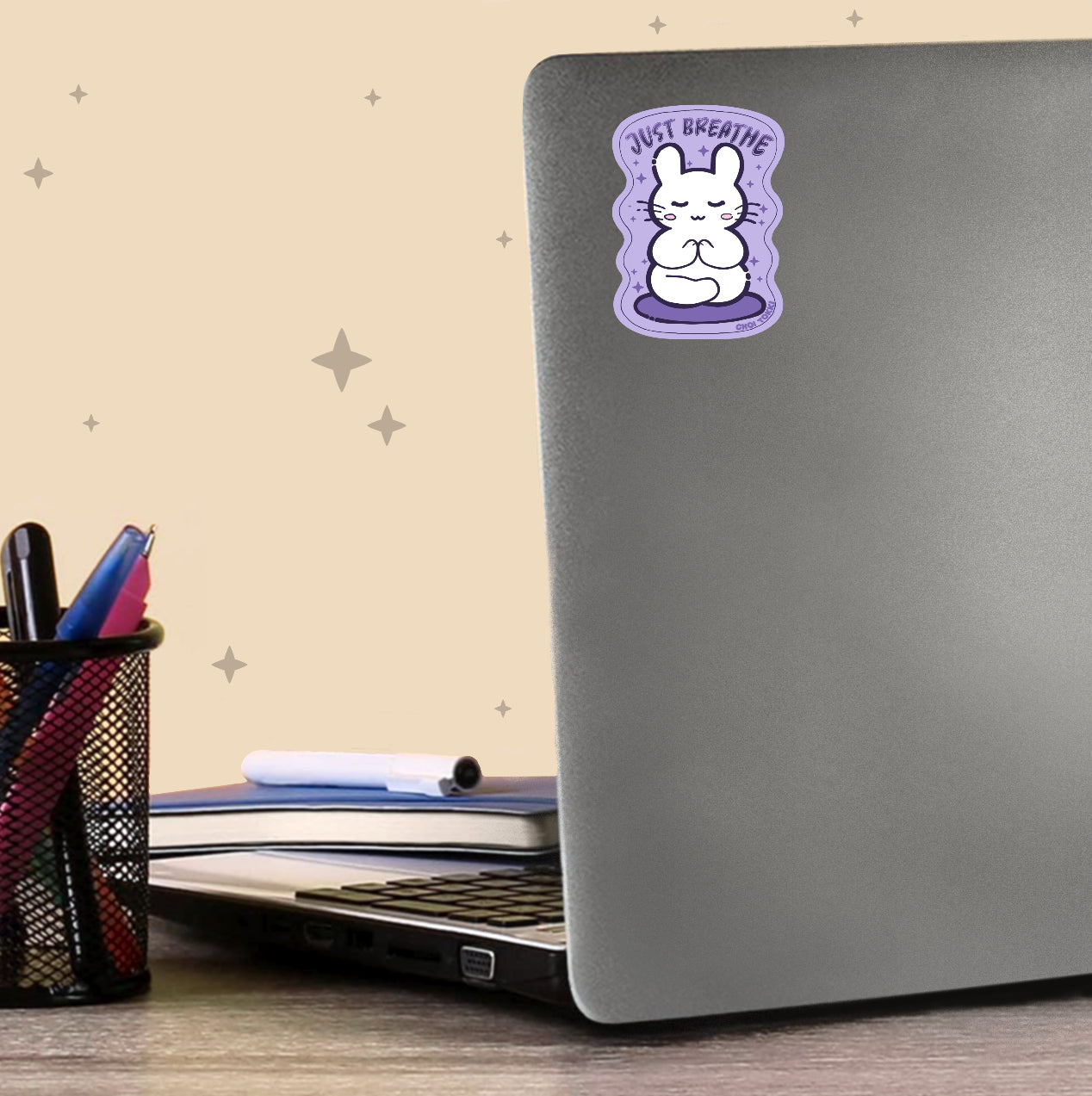 Just Breathe - Choi Tokki Sticker