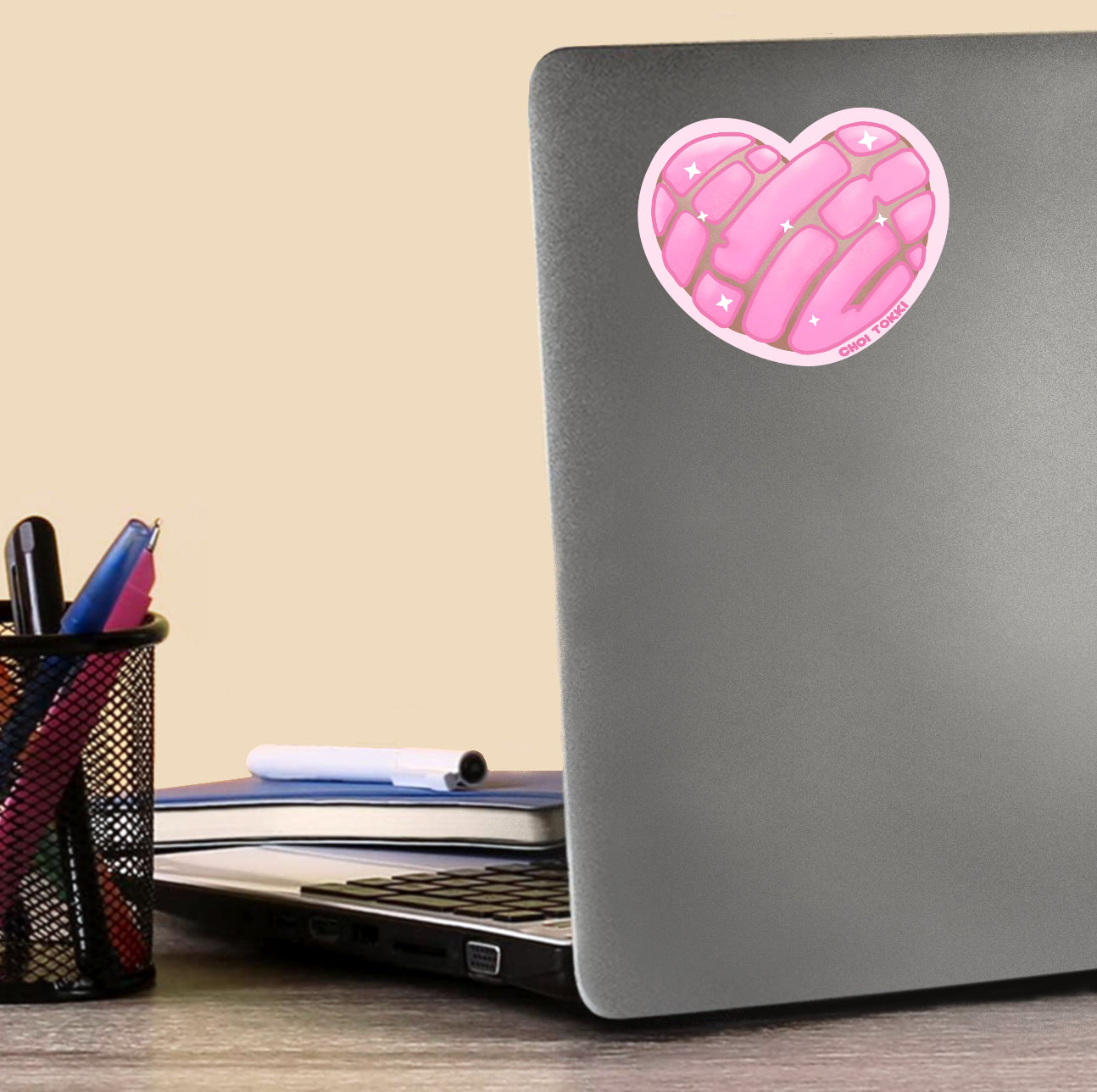 Concha Heart Sticker