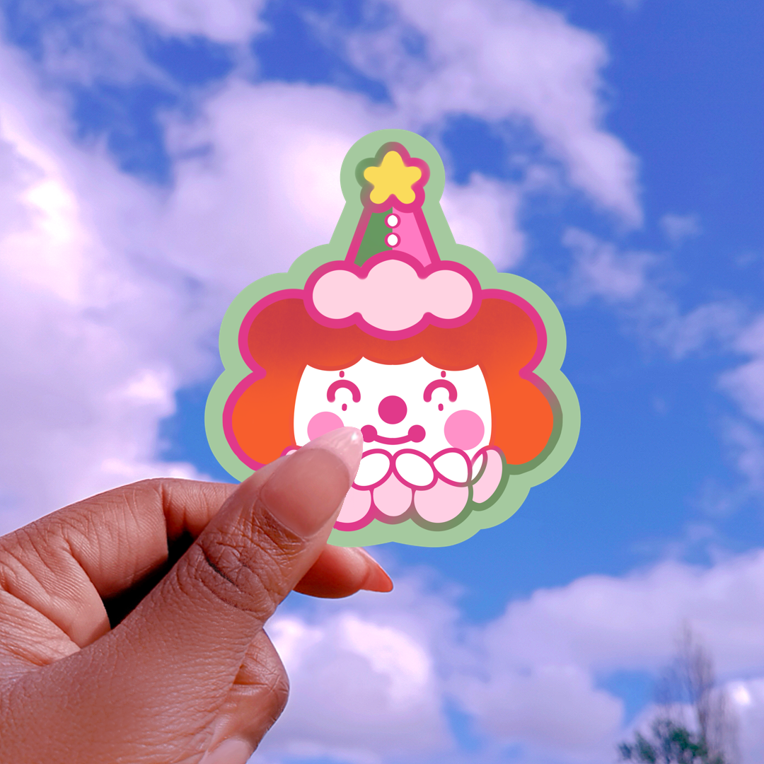 Jolly The Clown Sticker