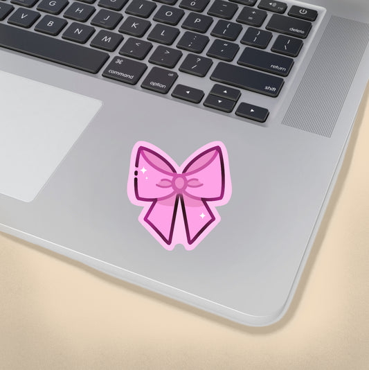 Small Kawaii Bow Sticker