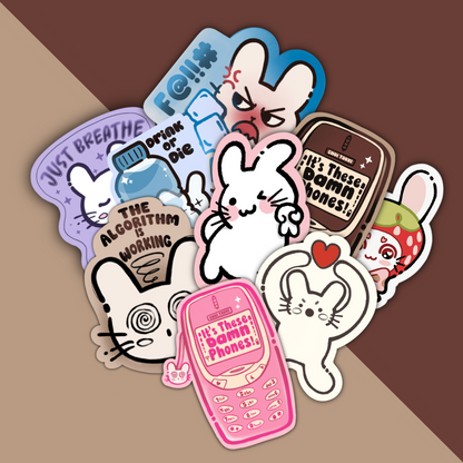 Choi Tokki Sticker Bundle 9ct.