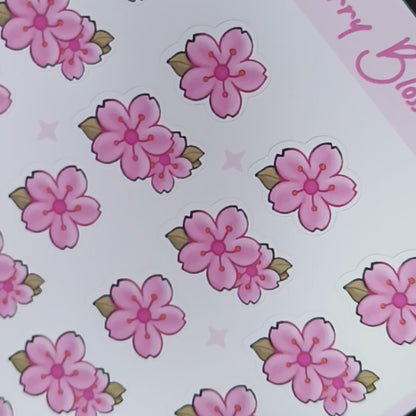 Cherry Blossoms Sticker Sheet